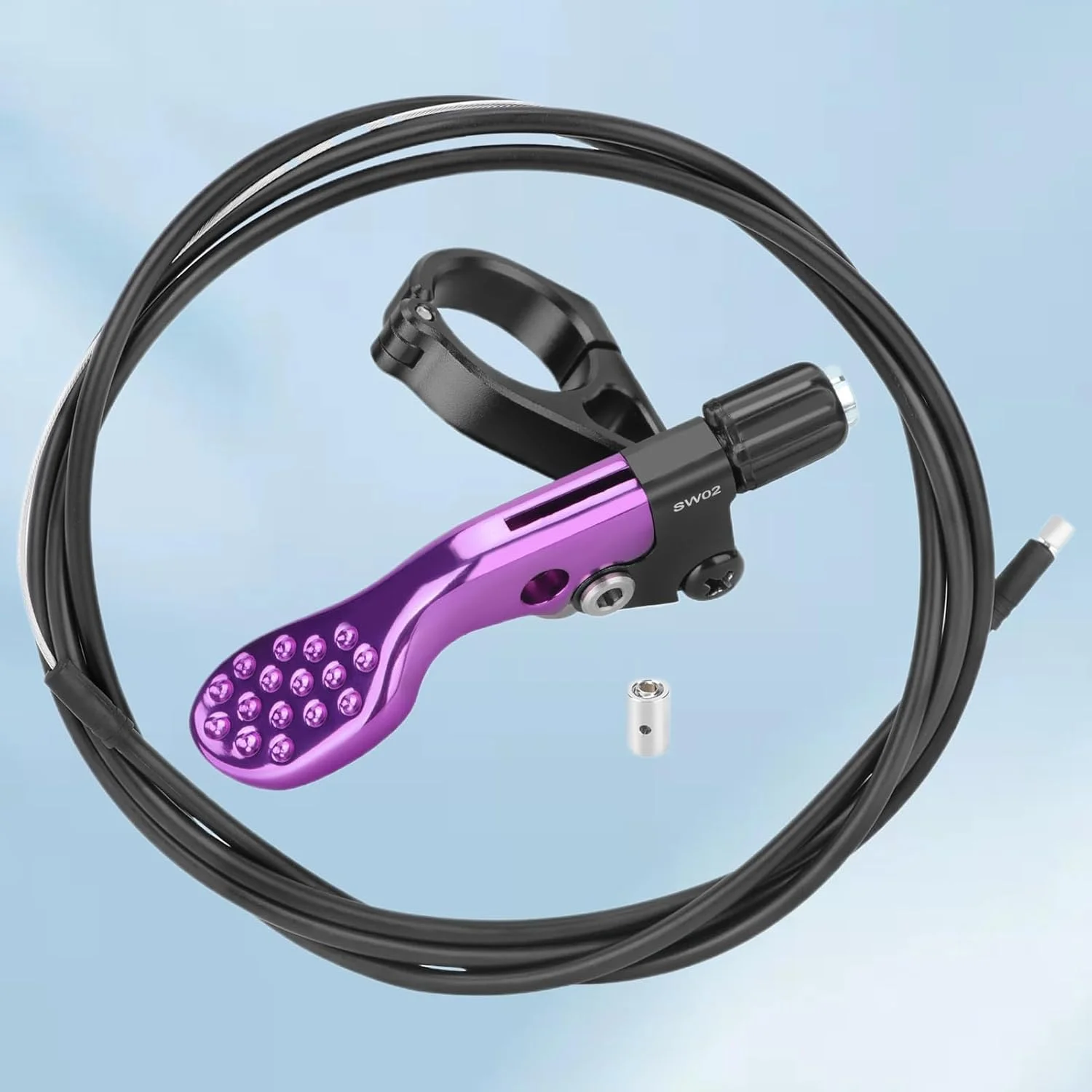 اهرم کنترل از راه دور برای لوله زین دوچرخه سواری - کیت اهرم کنترل از راه دور، کیت، تعویض دنده لوله زین، قطره چکان