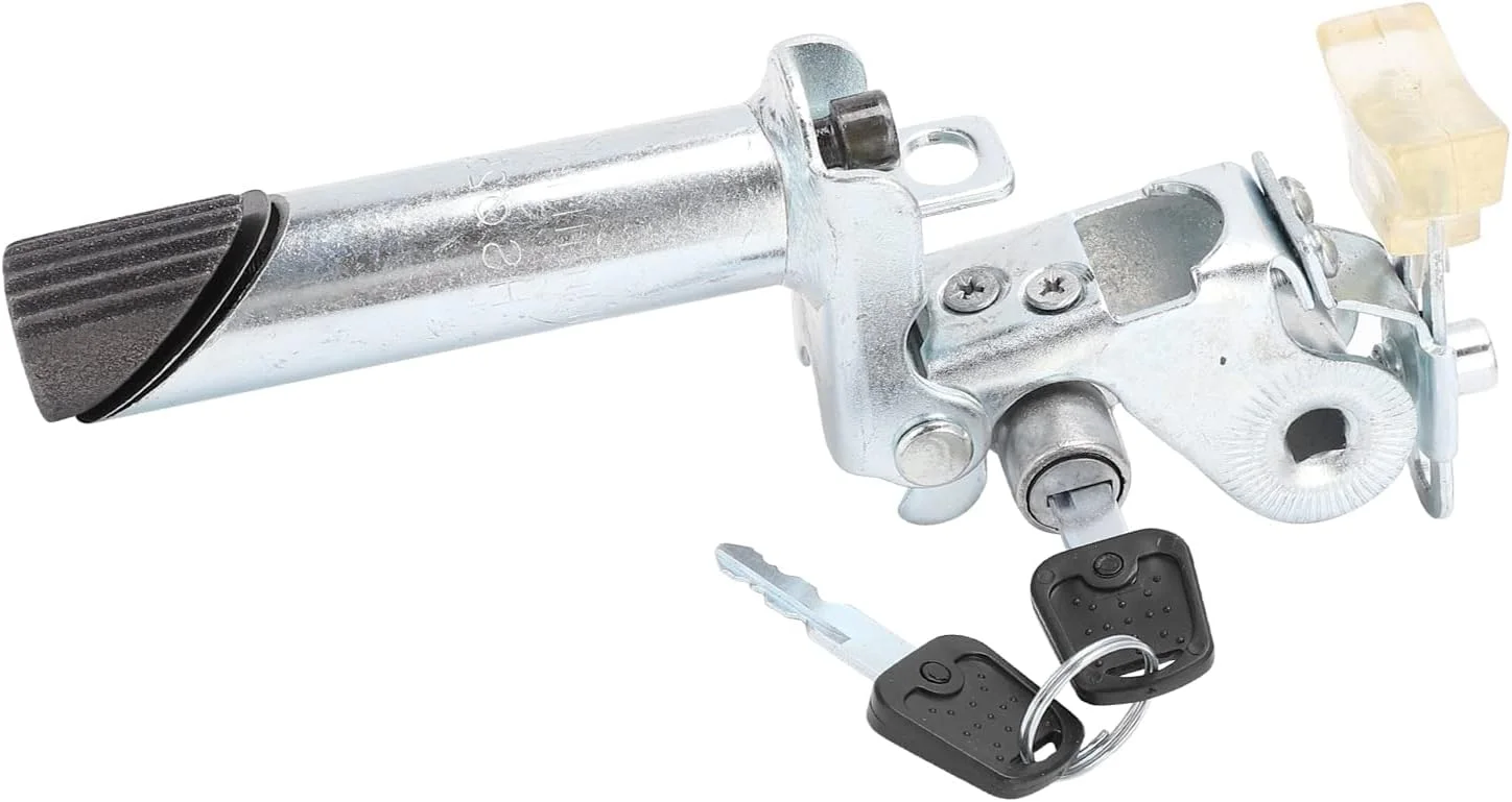 لوله زین فلزی تاشو دوچرخه برقی Cryfokt با محافظت ضد سرقت برای نصب آسان و استفاده بادوام، سبک وزن برای مسافرت، لوازم جانبی