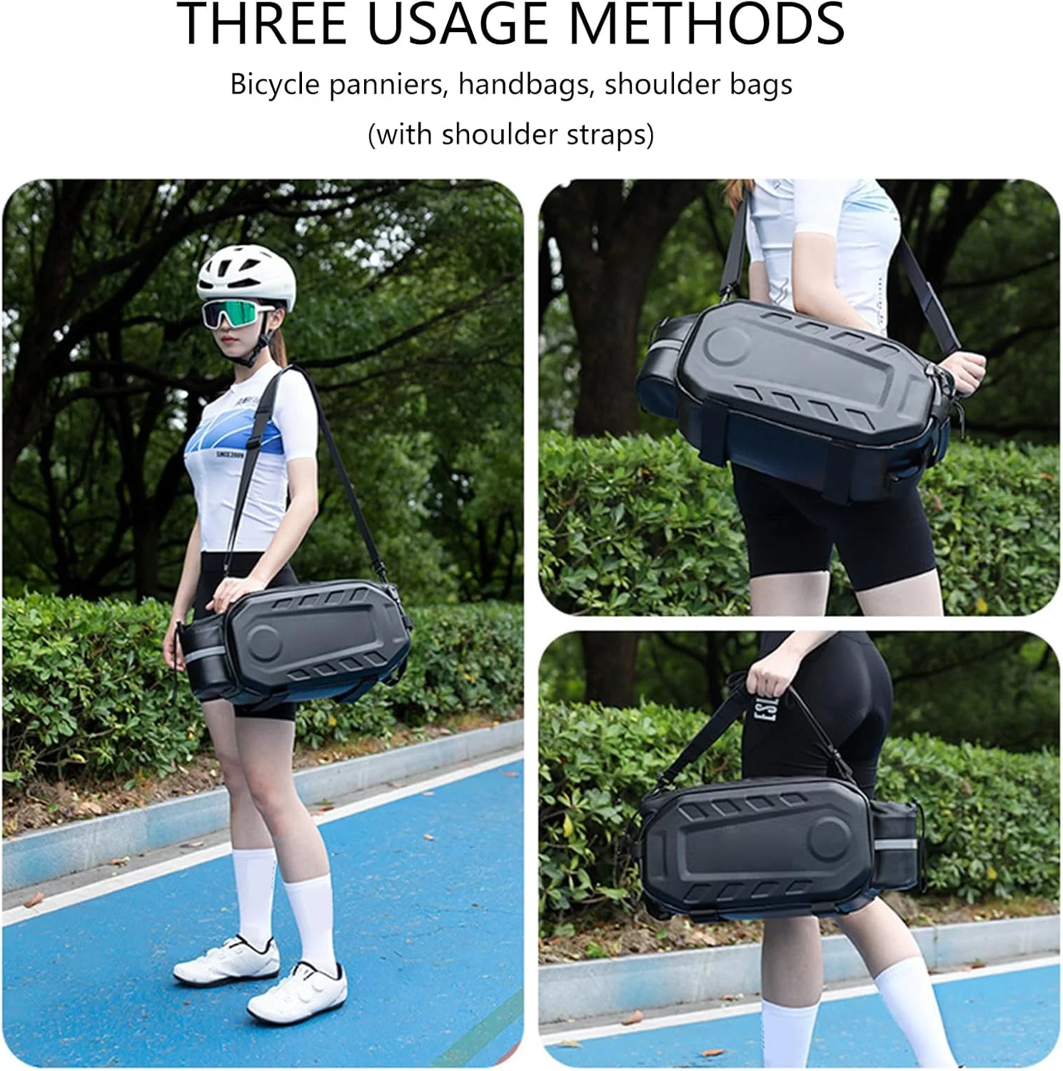 کیف ضدآب خورجینی دوچرخه، کیف باربند عقب دوچرخه برای مسافرت های خارج از منزل و رفت و آمد کیف ضدآب خورجینی دوچرخه، کیف باربند عقب دوچرخه برای مسافرت های خارج از منزل و رفت و آمد