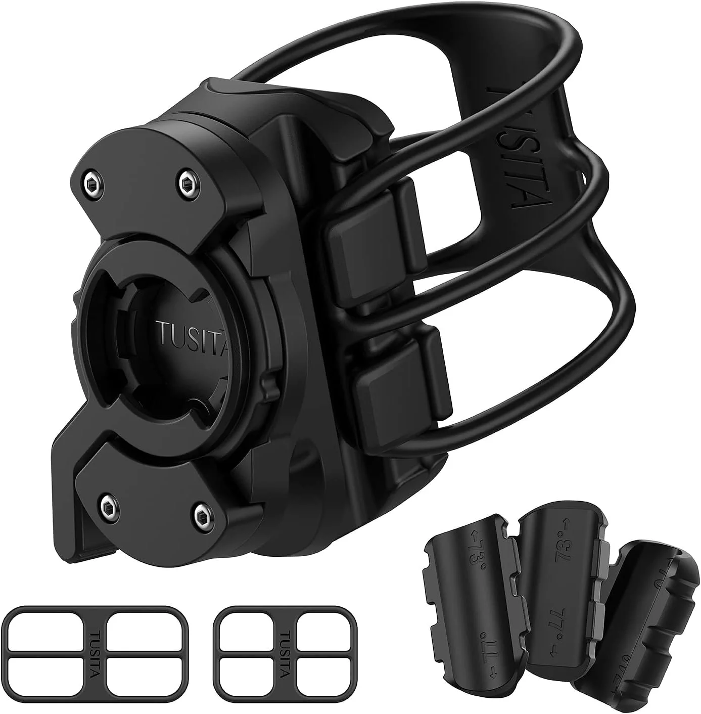 پایه نگهدارنده میله زین دوچرخه توسيتا سازگار با Garmin Varia RCT715 - سازگاری با میله زین گرد، D شکل و آیرودینامیک