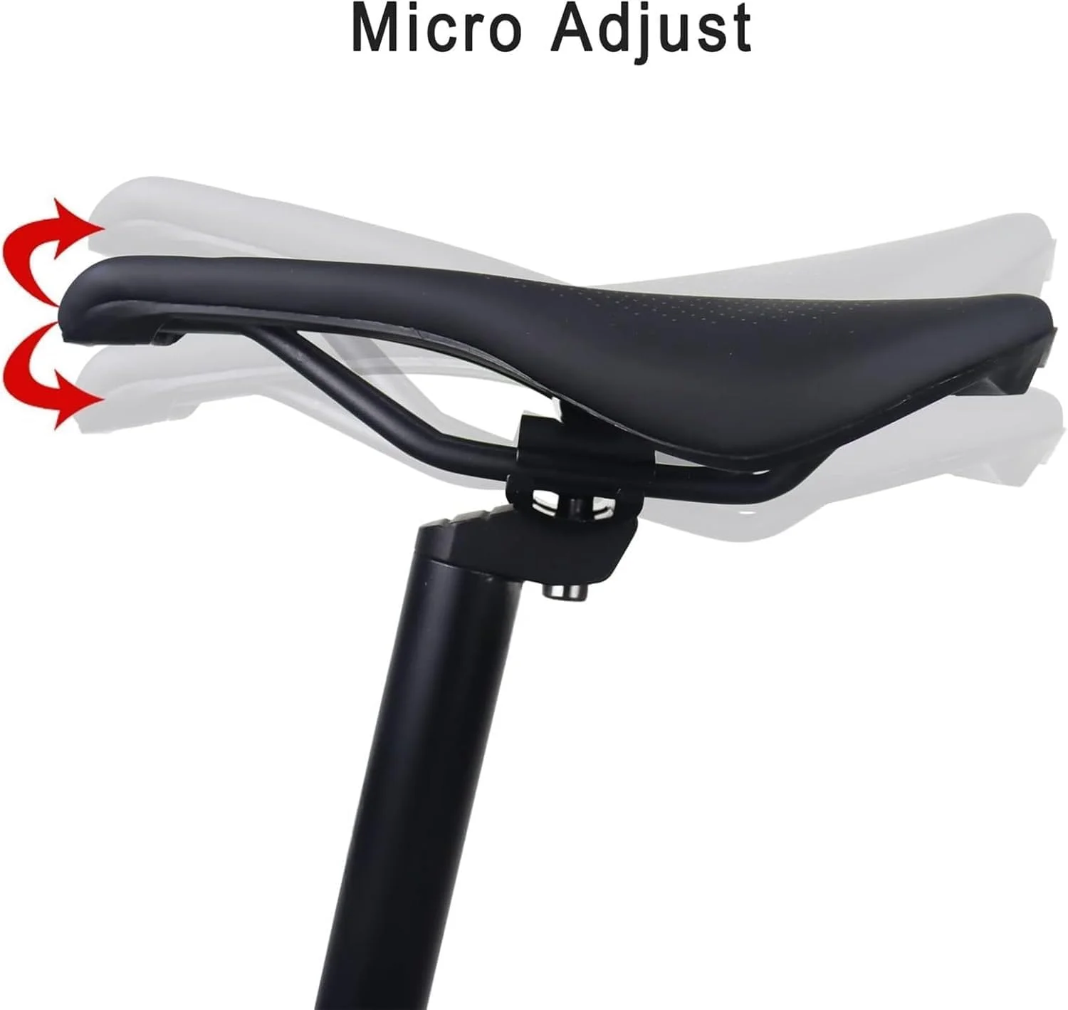 لوله زین دوچرخه فروشگاه سفید 25.4/30.9 350 میلی متر آلیاژ آلومینیوم مناسب دوچرخه های کورسی و کوهستان (سایز: 25)