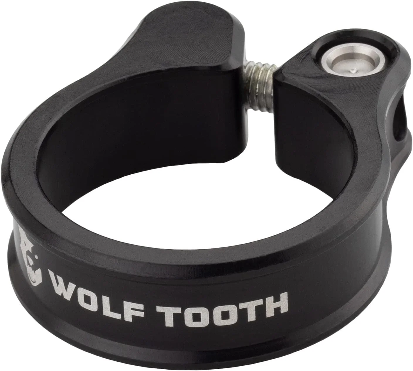 بست لوله زین ماشین‌کاری شده دقیق Wolf Tooth (مشکی، 34.9/35 میلی‌متر)