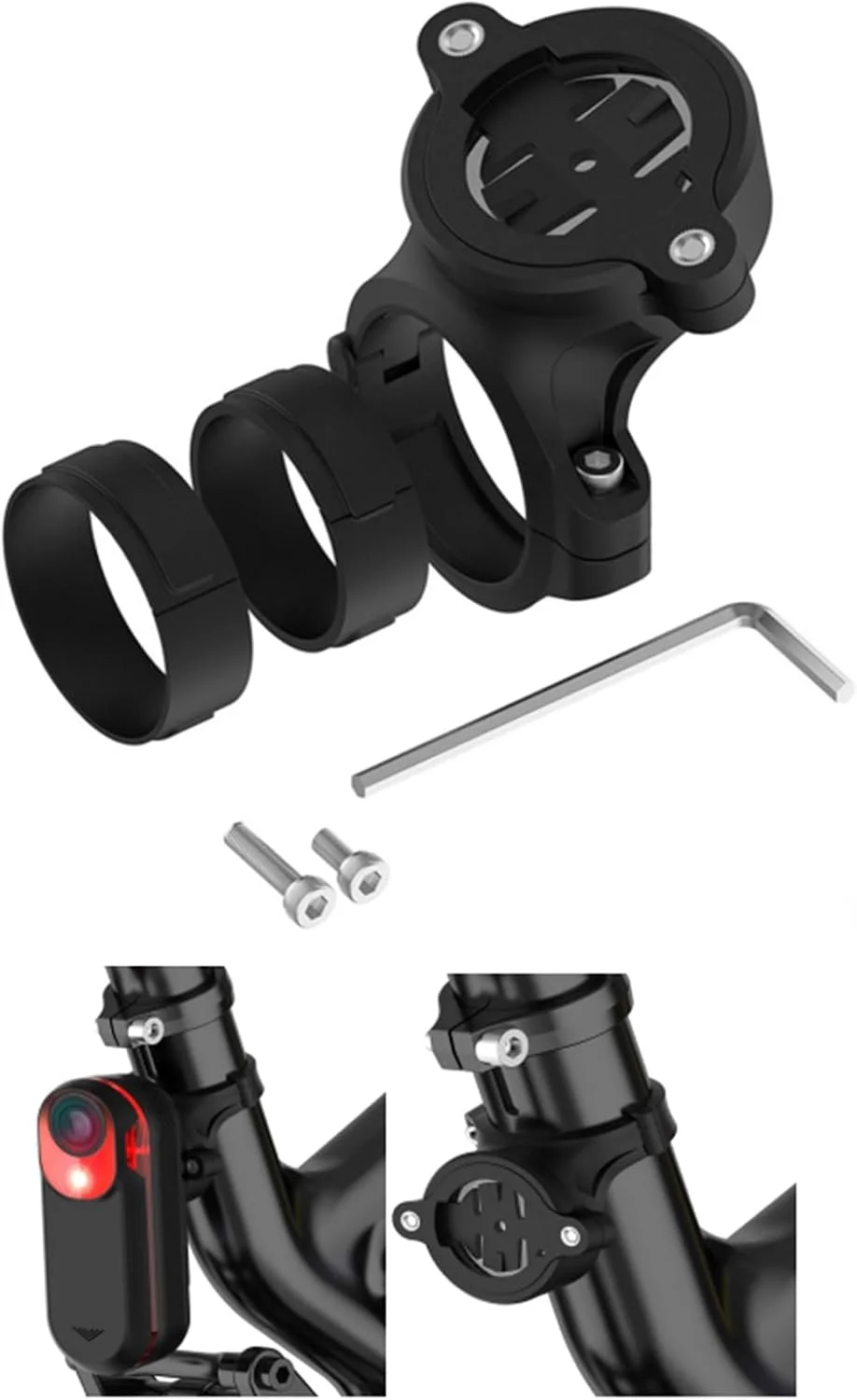 پایه نگهدارنده ربع گرد برای میله زین دوچرخه (نسل دوم) سازگار با Garmin Varia RVR315/RTL515 Edge 500/800/1000/1030/1040/130/530/830، چراغ عقب دوچرخه و لوازم جانبی نگهدارنده میله زین Edge پایه نگهدارنده ربع گرد برای میله زین دوچرخه (نسل دوم) سازگار با Garmin Varia RVR315/RTL515 Edge 500/800/1000/1030/1040/130/530/830، چراغ عقب دوچرخه و لوازم جانبی نگهدارنده میله زین Edge