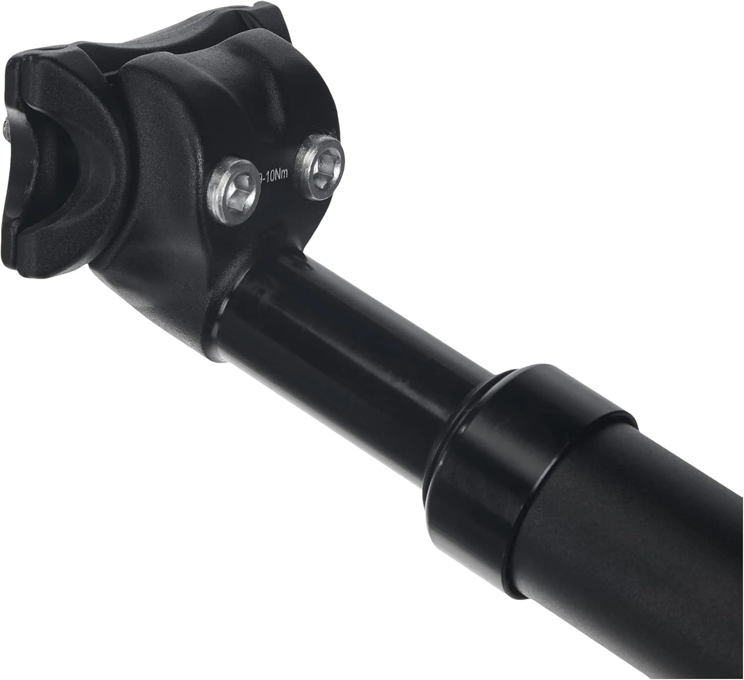 لوله زین فنردار XLC Pro SP-S05 راحت، دارای سر دوقلو برای ایمنی بیشتر و ساخته شده از آلومینیوم فورج 6061