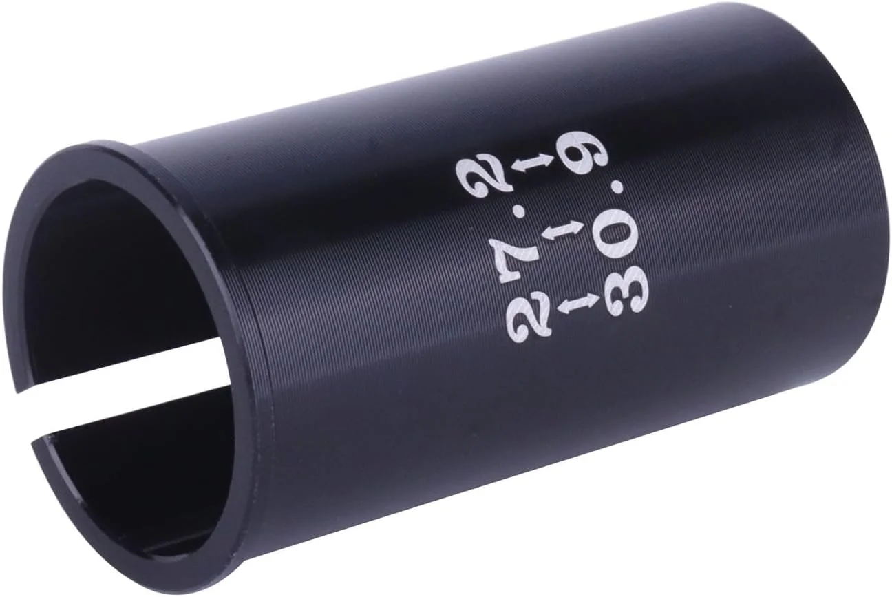 تبدیل لوله زین دوچرخه، 27.2 میلی‌متر به 30.9/31.6 میلی‌متر، طول 60 میلی‌متر، آلیاژ آلومینیوم، مناسب برای دوچرخه جاده و کوهستان