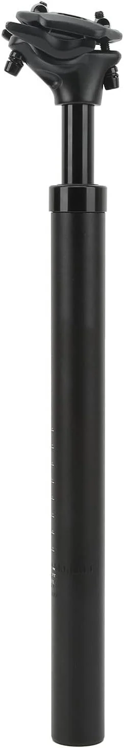 لوله زین کمک فنردار، ۳۱.۶x۴۰۰ میلی‌متر. لوله زین جذب‌کننده ضربه، میرایی دوگانه با مقیاس ارتفاع، آلیاژ آلومینیوم مستحکم برای کوهستان و جاده