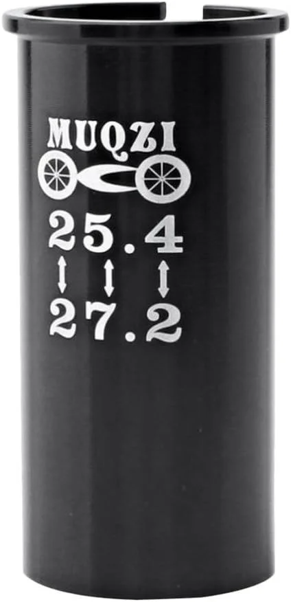 تبدیل کننده لوله زین دوچرخه آلیاژ آلومینیوم، تبدیل سایز 25.4mm به 27.2mm