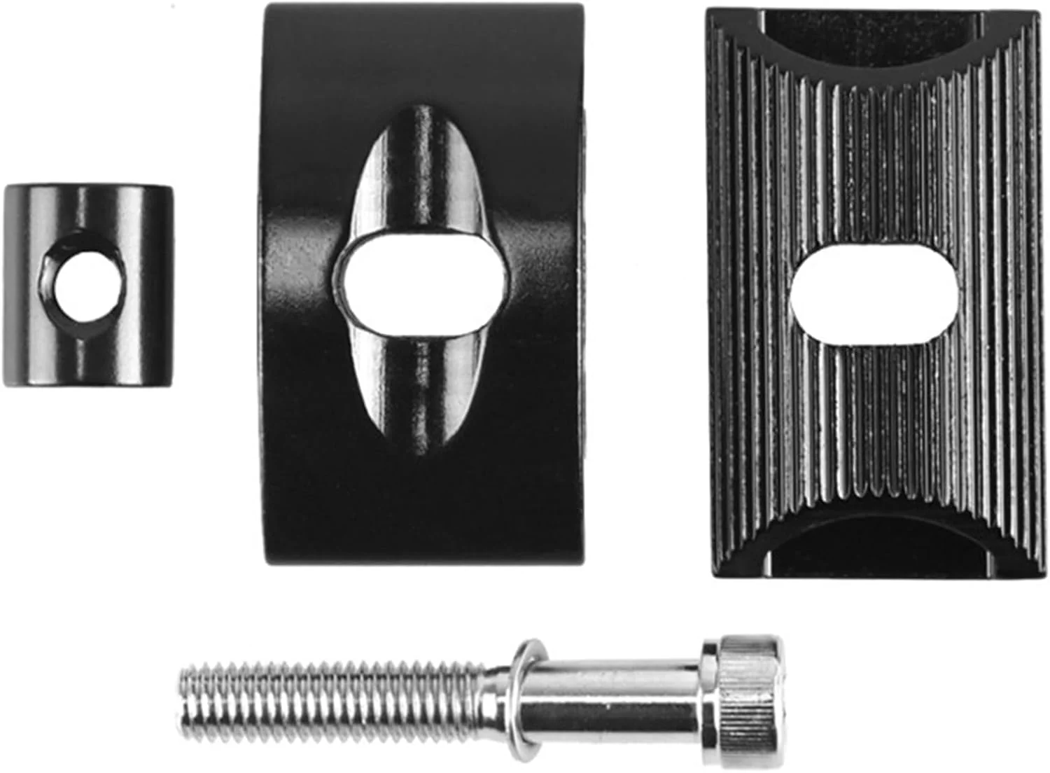 سری لوله زین دوچرخه مشکی برای انواع دوچرخه های ماجراجویی، کوهستانی، جاده ای، شهری