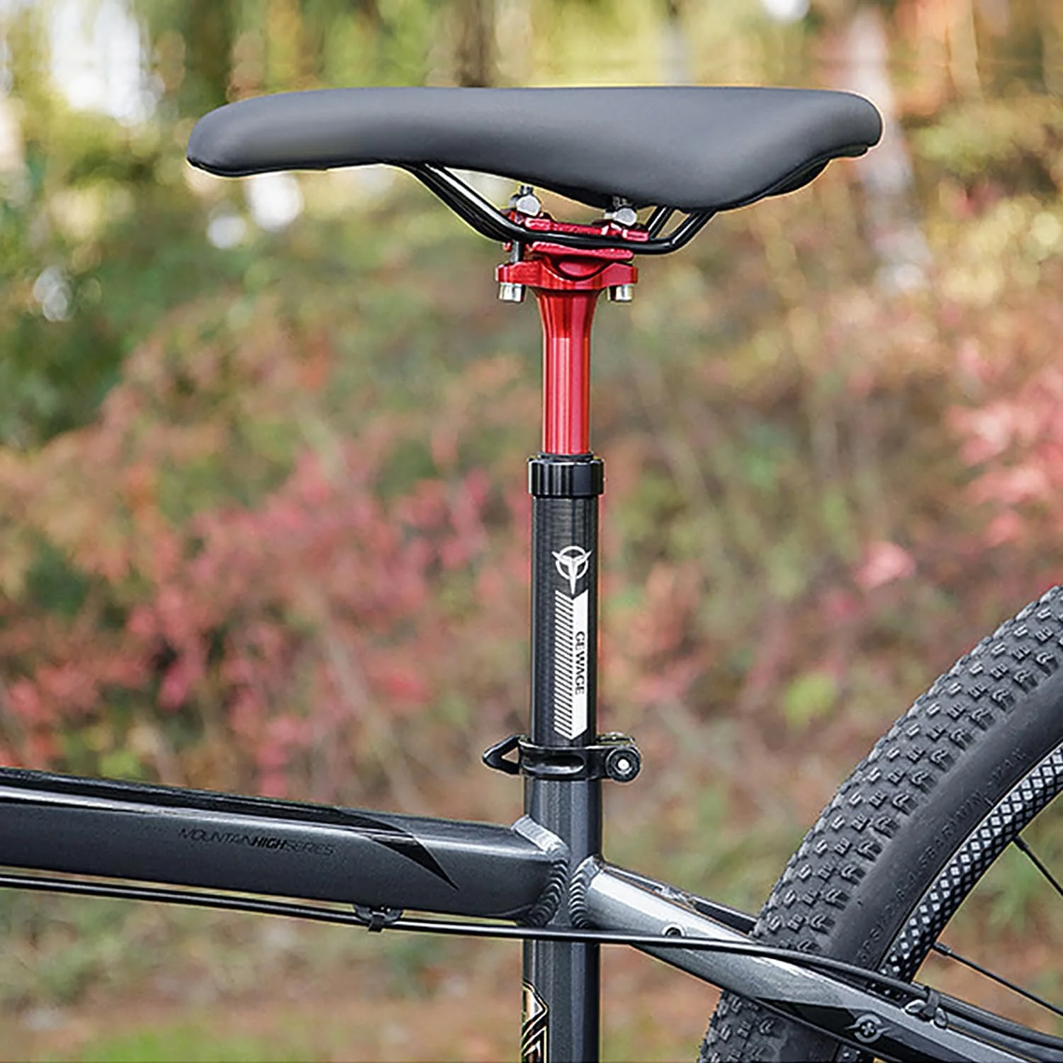 میله زین دوچرخه کمک فنردار قابل تنظیم