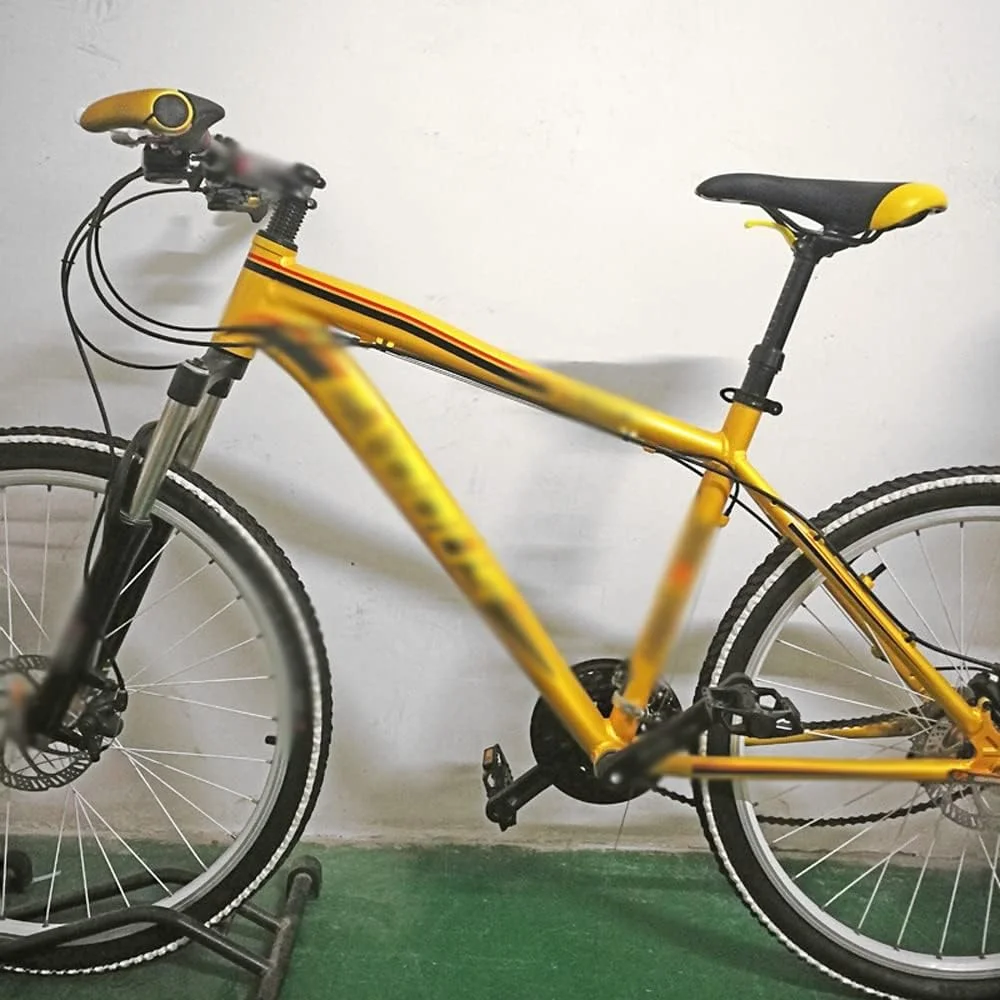 لوله زین دوچرخه با کنترل دستی، 100 میلی‌متر ارتفاع قابل تنظیم، کمک فنر هیدرولیک، مناسب برای دوچرخه‌های کوهستانی و جاده