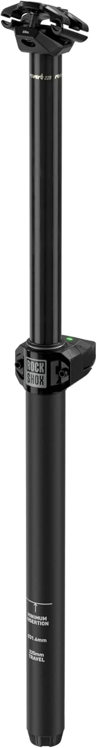 لوله زین تلسکوپی RockShox Reverb AXS، طول 337 میلی‌متر، قطر 30.9 میلی‌متر، 100 میلی‌متر، بدون کنترل B1