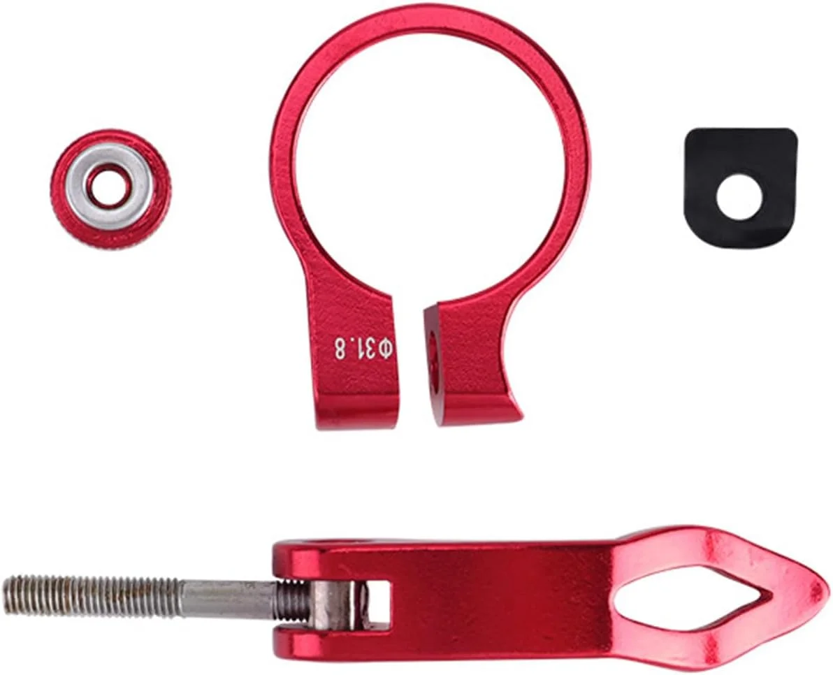 بست لوله زین دوچرخه با رهاسازی سریع، بست زین دوچرخه آلیاژ آلومینیوم 34.9 میلی متر، قطعه دوچرخه سواری بست لوله زین دوچرخه با رهاسازی سریع، بست زین دوچرخه آلیاژ آلومینیوم 34.9 میلی متر، قطعه دوچرخه سواری