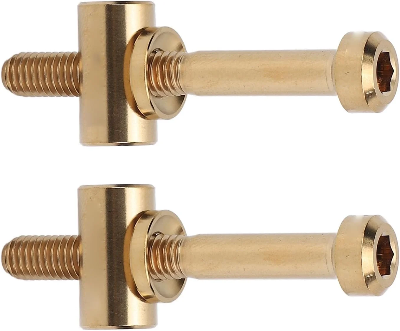 پیچ های زین دوچرخه آلیاژی، M5x40mm، مشکی، مجموعه 2 عددی