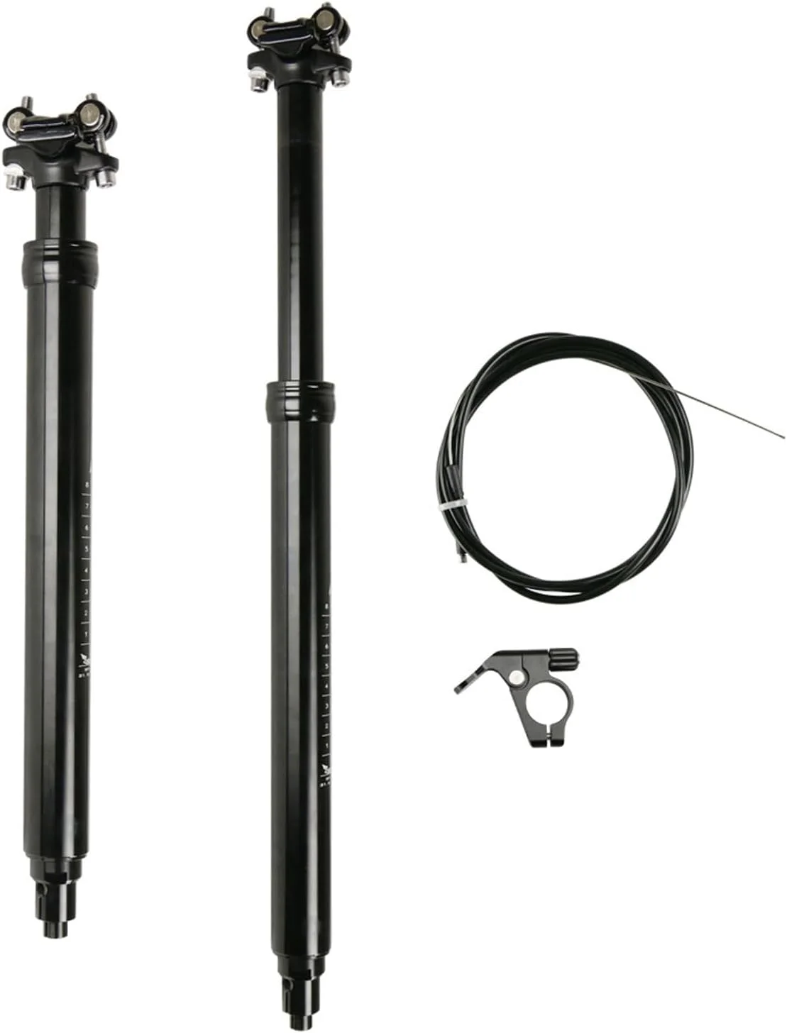 لوله زین دوچرخه کوهستان آلومینیومی هیدرولیک قفل از راه دور با 100 تا 170 میلی متر دامنه حرکت برای جاده