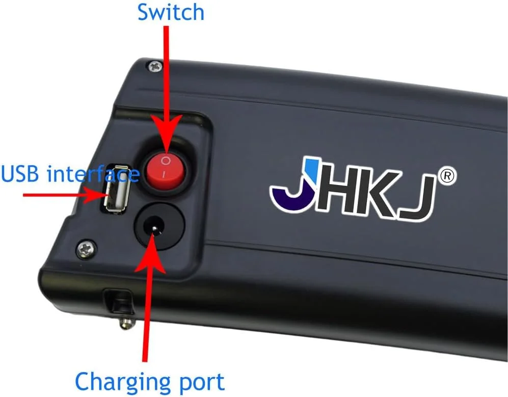 باطری لیتیوم-یونی 36 ولت برای موتورهای 280W-360W با شارژر