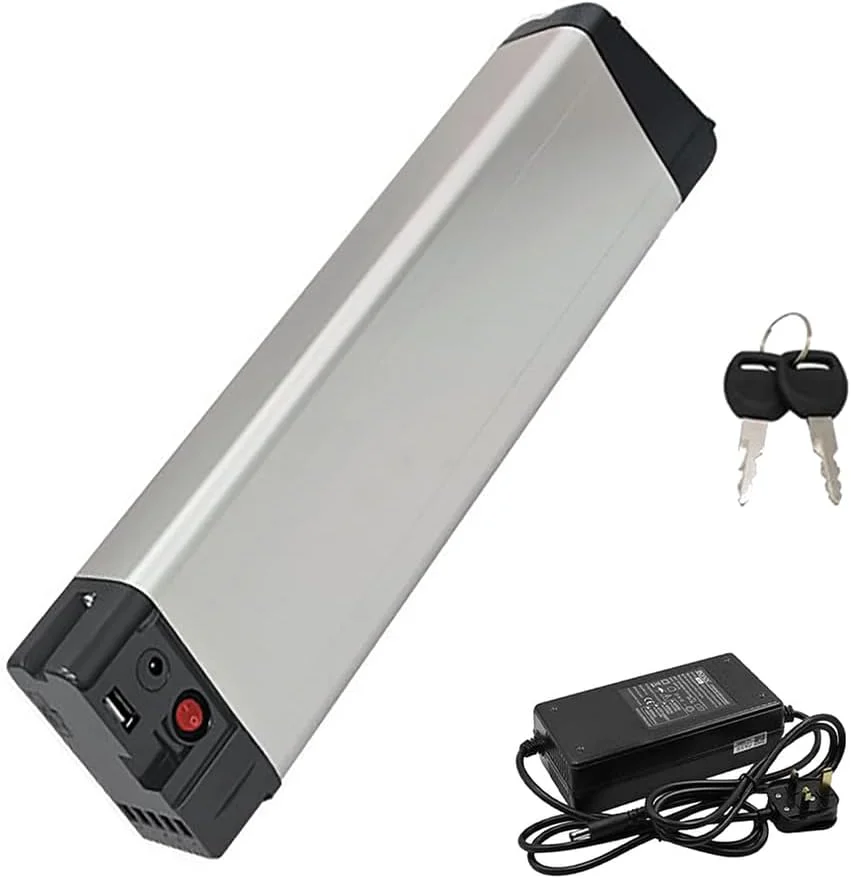 باتری دوچرخه برقی 36 ولت 7.8 آمپر ساعت 10 آمپر ساعت 14 آمپر ساعت باتری لیتیومی داخلی 48 ولت 10.4 آمپر ساعت باتری تاشو برای کیت های تبدیل موتور 250 وات - 500 وات با پورت USB