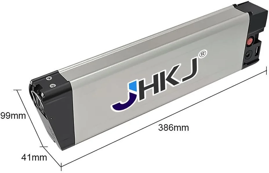 باتری دوچرخه برقی 36 ولت 7.8 آمپر ساعت 10 آمپر ساعت 14 آمپر ساعت باتری لیتیومی داخلی 48 ولت 10.4 آمپر ساعت باتری تاشو برای کیت های تبدیل موتور 250 وات - 500 وات با پورت USB