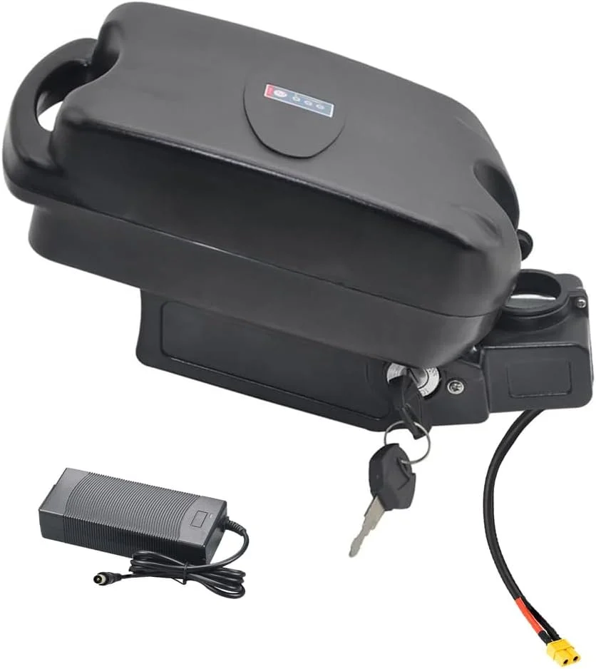 باتری لیتیوم-یونی دوچرخه برقی 36 ولت 18 آمپر ساعت 20 آمپر ساعت، باتری لیتیومی 48 ولت 8 آمپر ساعت 15 آمپر ساعت با شارژر و نمایشگر قدرت برای کیت موتور 300 وات - 700 وات