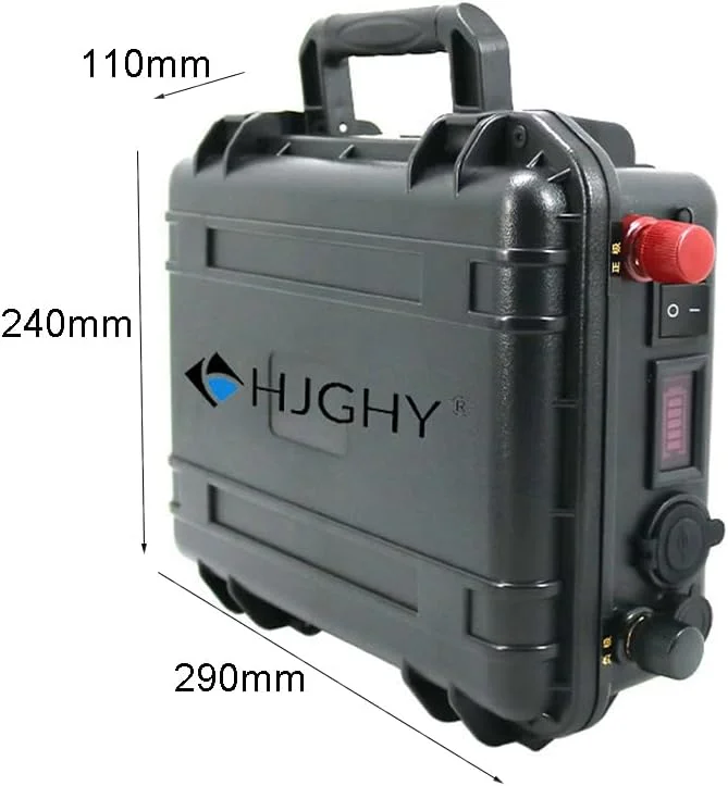 باتری لیتیومی پلیمری 12 ولت 100 آمپر ساعت 80 آمپر ساعت 60 آمپر ساعت برای موتور قایق، باتری لیتیومی 12 ولت با طول عمر بالا