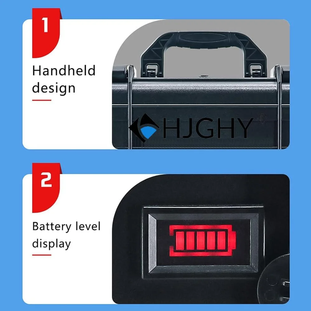 باتری لیتیومی پلیمری 12 ولت 100 آمپر ساعت 80 آمپر ساعت 60 آمپر ساعت برای موتور قایق، باتری لیتیومی 12 ولت با طول عمر بالا