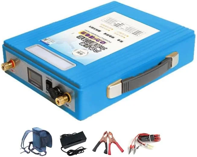 منبع تغذیه قابل حمل 12 ولت 30 آمپر ساعت 40 آمپر ساعت 50 آمپر ساعت 60 آمپر ساعت 105 آمپر ساعت، بسته باتری کمپینگ برای کمپینگ در فضای باز، مسافرت، ماهیگیری، منبع تغذیه اضطراری، 12 ولت 60 آمپر ساعت