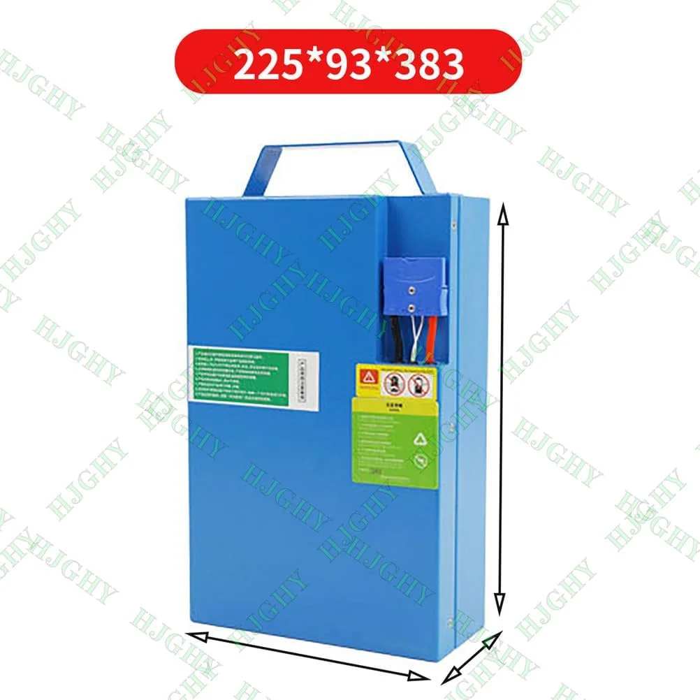 باتری لیتیوم آهن فسفات 48 ولت 20 آمپر ساعت برای لیفتراک برقی، دارای سیستم BMS داخلی و دسته، باتری پالت تراک 48 ولت برای مدل P15JW