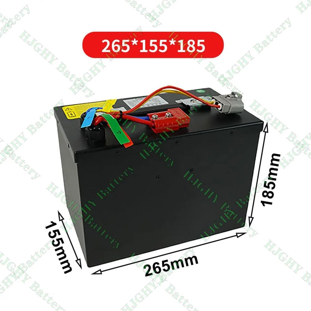 باطری لیتیومی ۲۴ ولت ۴۰ آمپر ساعت برای جک پالت برقی، دارای سیستم مدیریت هوشمند باتری (BMS) داخلی برای کیت موتور لیفتراک برقی ۰-۹۵۰ وات ۲۴ ولت Lifepo4 به همراه دسته