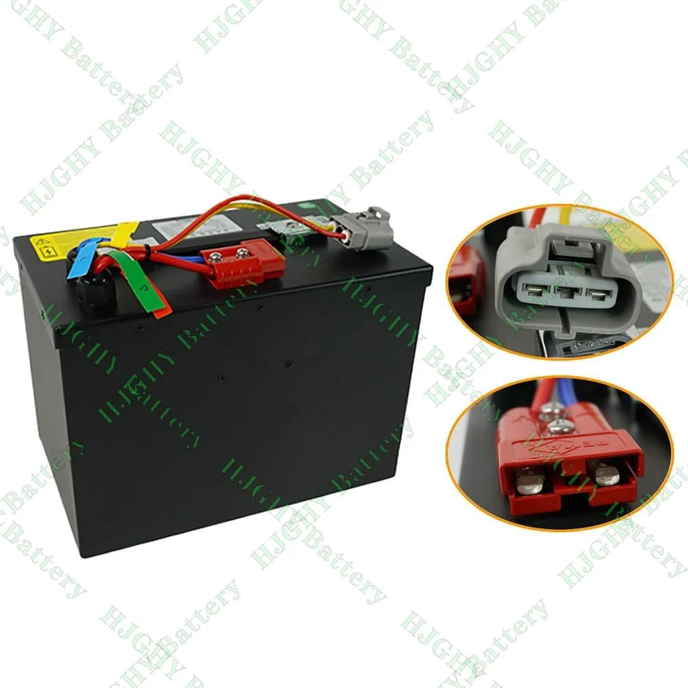 باطری لیتیومی ۲۴ ولت ۴۰ آمپر ساعت برای جک پالت برقی، دارای سیستم مدیریت هوشمند باتری (BMS) داخلی برای کیت موتور لیفتراک برقی ۰-۹۵۰ وات ۲۴ ولت Lifepo4 به همراه دسته