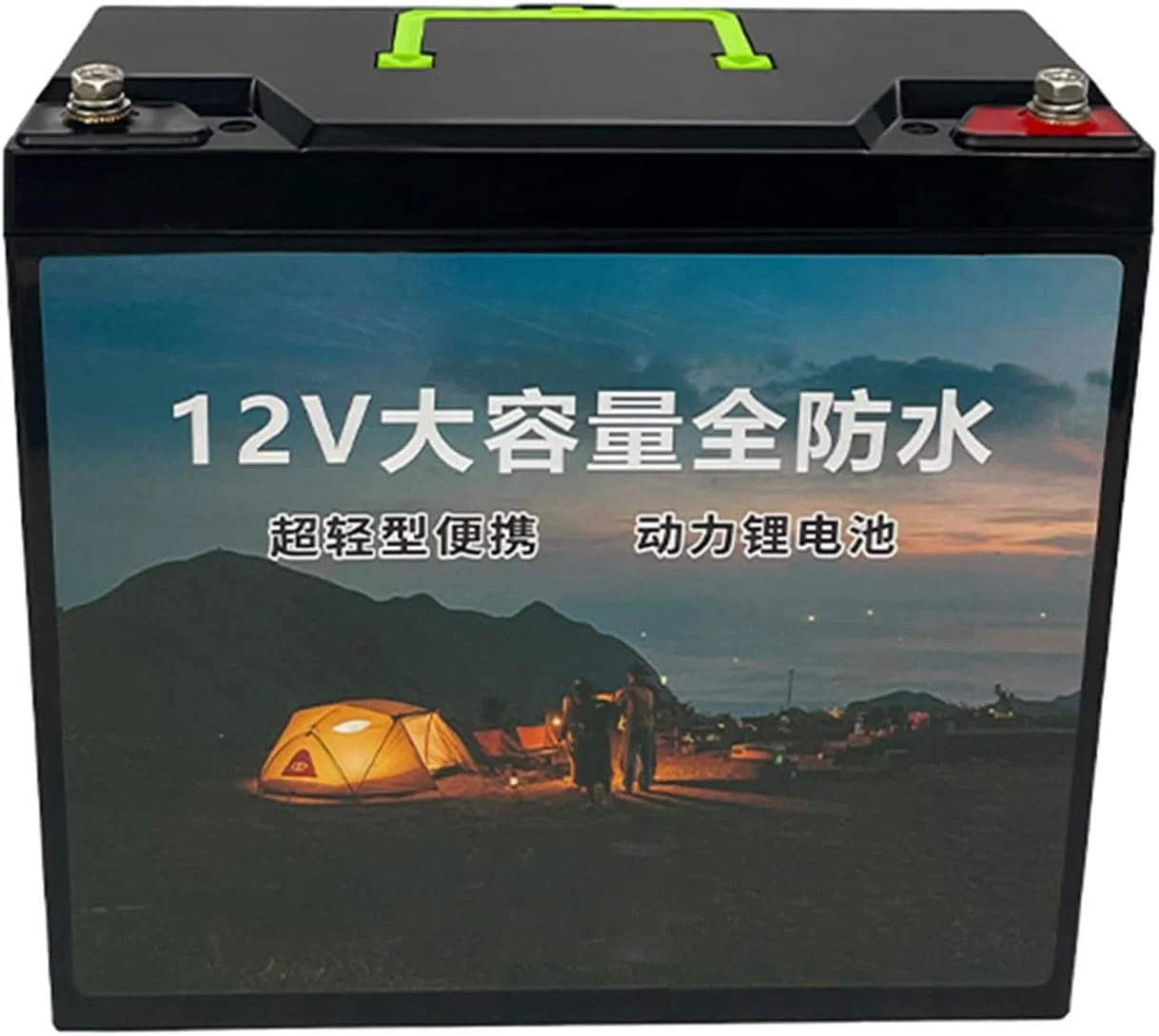بسته باتری LiFePO4 فسفات آهن لیتیوم 12 ولت قابل شارژ برای اسکوتر، گلف کارت، ماهیگیری روی یخ، روشنایی خورشیدی، 12 ولت، 10، 15، 20، 25، 30 آمپر ساعت