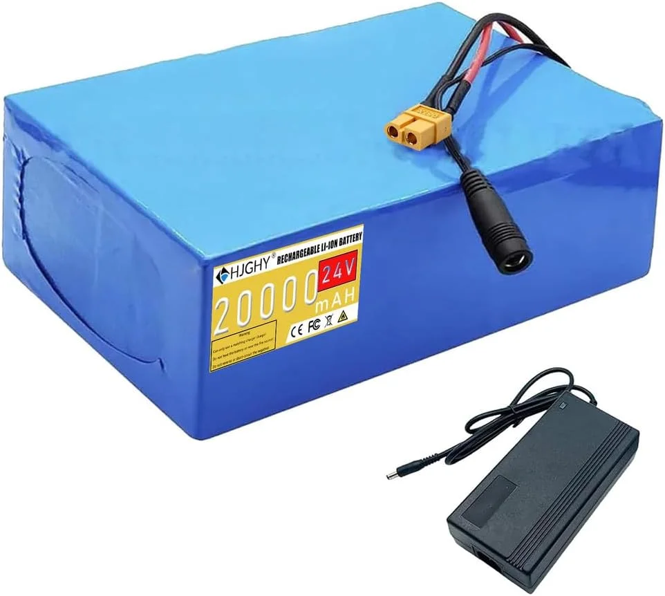 باتری‌های لیتیومی PVC ولتاژ 24 ولت 15 آمپر ساعت، باتری‌های لیتیوم یونی 36 ولت 20 آمپر ساعت، باتری قابل تعویض 48 ولت 10 آمپر ساعت با شارژر برای کیت موتورهای 350 وات تا 1000 وات