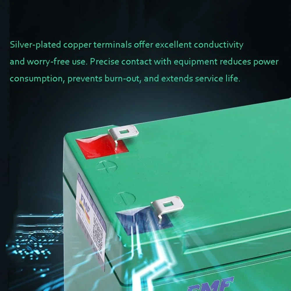 باتری لیتیومی سمپاش برقی 12 ولت با ظرفیت بالا 6، 8، 10، 12، 14، 16، 18 و 20 آمپر ساعت، منبع تغذیه روشنایی برای ذخیره انرژی