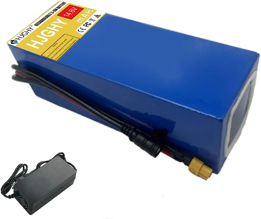 باتری لیتیومی 14.8 ولت با ظرفیت 15.6، 20.8، 26 و 36 آمپر ساعت برای قایق ماهیگیری، باتری منبع تغذیه 16.8 ولت برای فضای باز، مناسب برای لامپ زنون و بلندگوی فضای باز، 14.8 ولت، 26 آمپر ساعت