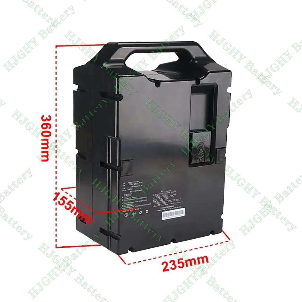 باطری لیتیومی 72 ولت 8 و 16 آمپر ساعت برای موتورهای 570 تا 1150 وات سری CBD20J-LI-S/CBD20-E1C1L