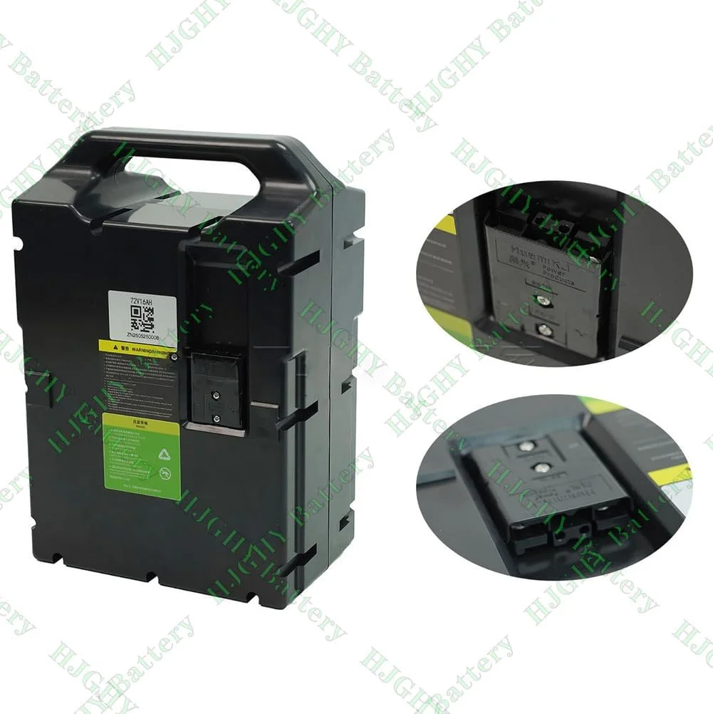 باطری لیتیومی 72 ولت 8 و 16 آمپر ساعت برای موتورهای 570 تا 1150 وات سری CBD20J-LI-S/CBD20-E1C1L