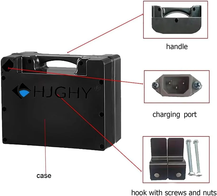 باتری لیتیومی 24 ولت با ظرفیت 20، 25، 30، 35 و 40 آمپر ساعت برای ویلچر برقی، باتری اسکوتر حرکتی 24 ولت به همراه شارژر و محافظ برد BMS، Anderson، 24V 20Ah