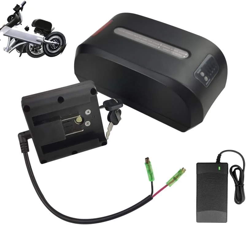 باطری ویلچر برقی 24 ولت 12 آمپر ساعت 15 آمپر ساعت، بسته باتری لیتیومی 36 ولت 8 آمپر ساعت 10 آمپر ساعت 12 آمپر ساعت 15 آمپر ساعت برای دوچرخه برقی به همراه شارژر و چراغ عقب، 24 ولت 15 آمپر ساعت