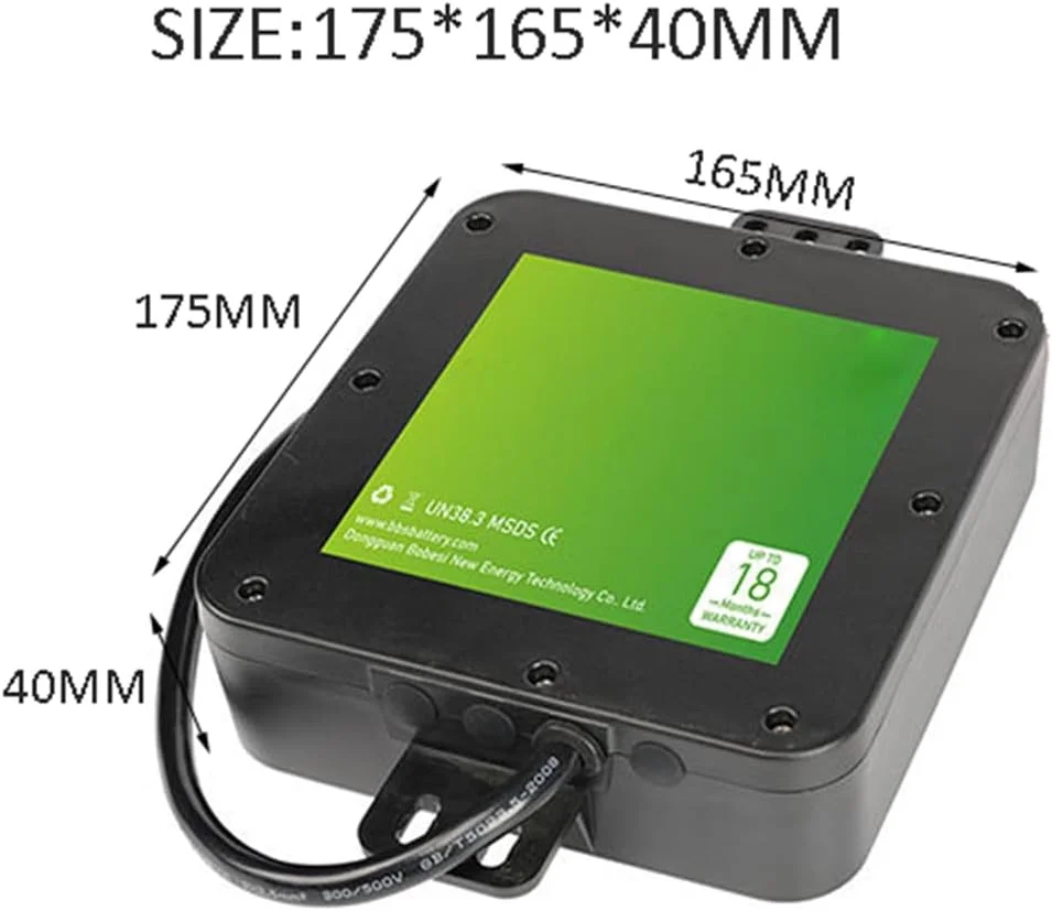 بسته باتری لیتیومی قابل شارژ 24 ولت 10 آمپر ساعت 12 آمپر ساعت برای کیت موتور ویلچر 50 وات - 300 وات، آندرسون 2، 24 ولت 12 آمپر ساعت