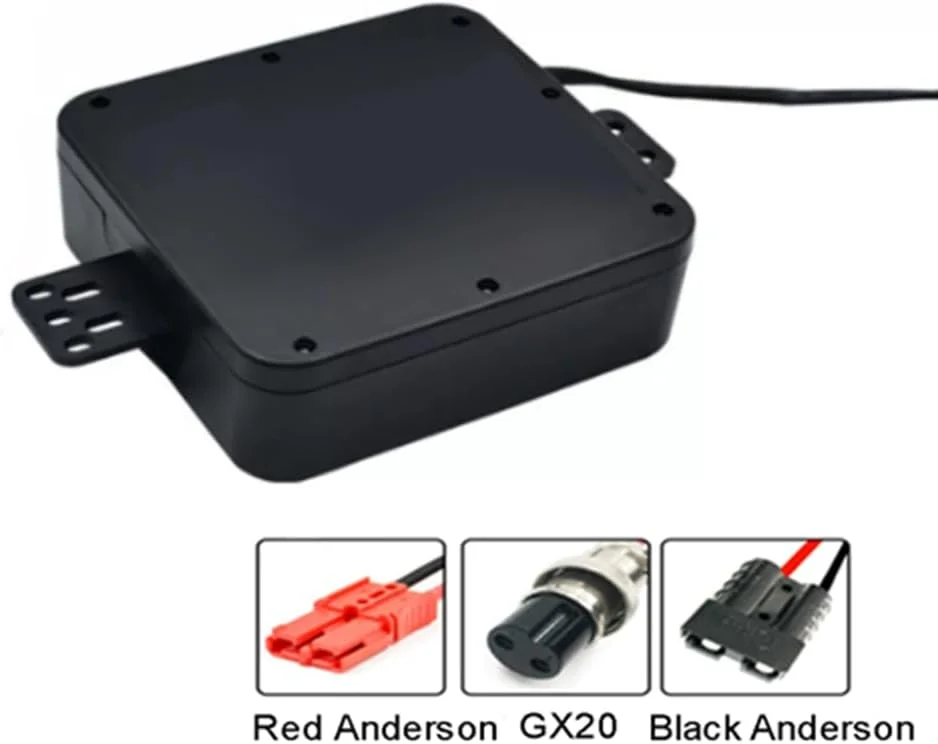 بسته باتری لیتیومی قابل شارژ 24 ولت 10 آمپر ساعت 12 آمپر ساعت برای کیت موتور ویلچر 50 وات - 300 وات، آندرسون 2، 24 ولت 12 آمپر ساعت