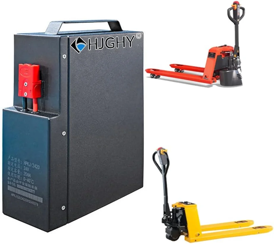 باطری لیتیوم آهن فسفات ۲۴ ولت ۲۰ آمپر ساعت برای موتورهای بارگیری و تخلیه کامیون برقی