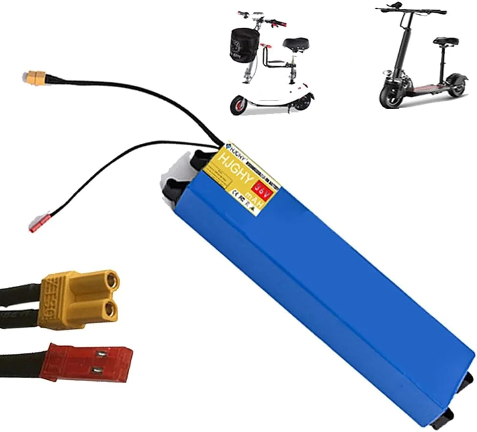 باطری اسکوتر برقی 36 ولت 6 آمپر ساعت، 7.8 آمپر ساعت، 10.5 آمپر ساعت، باطری لیتیومی جایگزین اسکوتر 36 ولت، لوازم جانبی برای باطری های داخلی اسکوتر M365 با دوشاخه XT30 و JST، 36 ولت، 10.5 آمپر ساعت