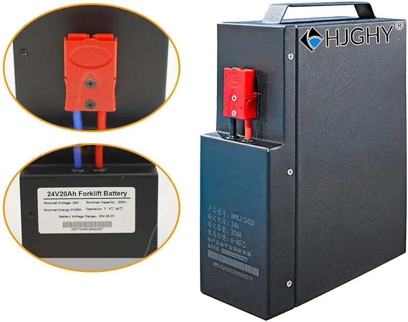 باطری لیتیوم آهن فسفات ۲۴ ولت ۲۰ آمپر ساعت برای موتورهای بارگیری و تخلیه کامیون برقی