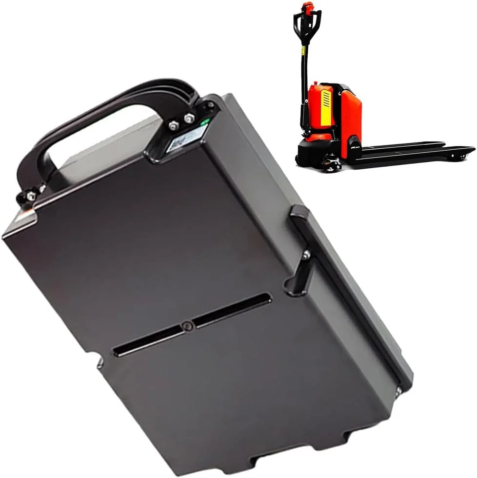 باطری لیفتراک برقی 48 ولت 20 آمپر ساعت 30 آمپر ساعت باطری پالت تراک به همراه دسته باطری های فسفات آهن لیتیوم 48 ولت مناسب برای موتور کیت 1000W-1400W