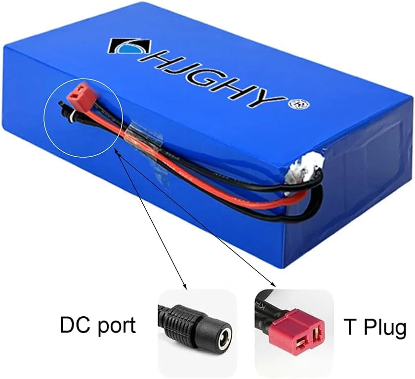 بسته باتری لیتیومی موتور سیکلت برقی 60 ولت 10 آمپر ساعت، 12 آمپر ساعت، 15 آمپر ساعت، 20 آمپر ساعت، باتری دوچرخه برقی 24 ولت، 36 ولت، 48 ولت، 10 آمپر ساعت، 12 آمپر ساعت، 15 آمپر ساعت، 20 آمپر ساعت با BMS و شارژر برای موتورهای 0-1200 وات، 24 ولت، 12 آمپر ساعت