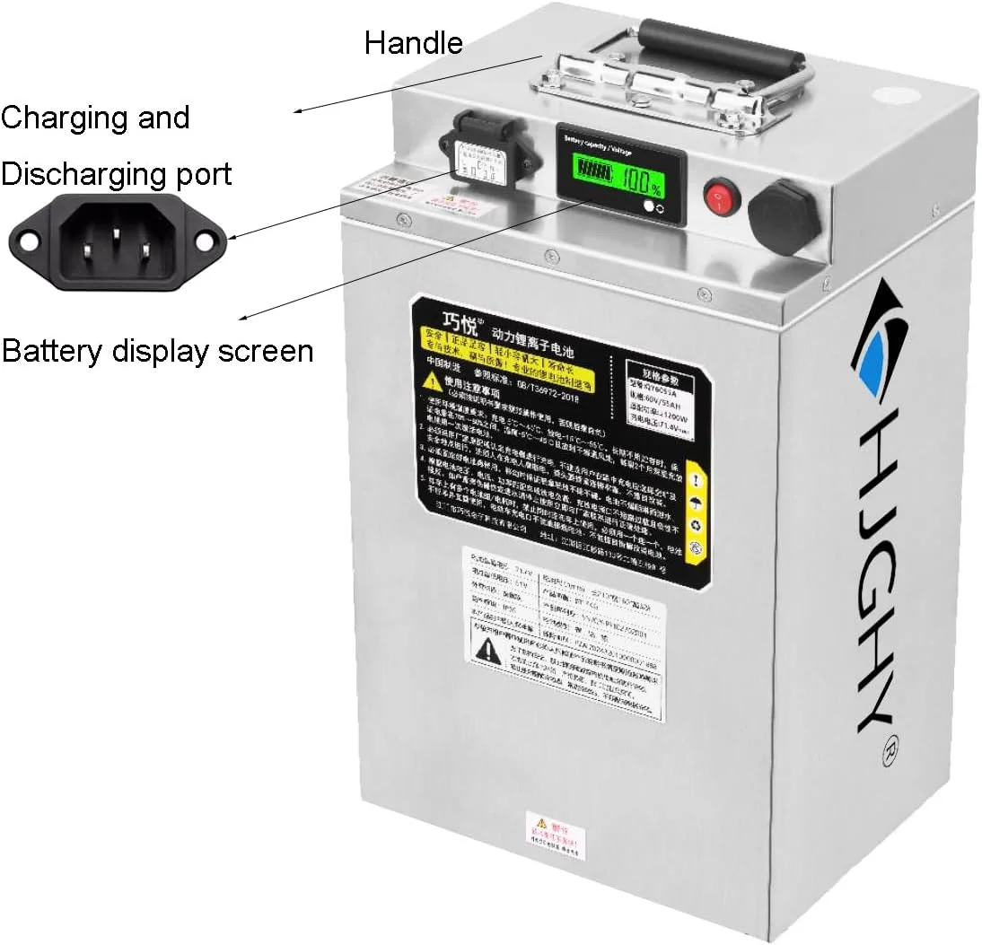 باطری موتور سیکلت برقی 48 ولت 72 ولت 30 آمپر ساعت 35 آمپر ساعت 40 آمپر ساعت 45 آمپر ساعت، باطری قابل شارژ لیتیوم آهن فسفات LiFePO4، 60 ولت 30 آمپر ساعت 35 آمپر ساعت برای موتور 0-2700 وات به همراه شارژر، 48 ولت 45 آمپر ساعت باطری موتور سیکلت برقی 48 ولت 72 ولت 30 آمپر ساعت 35 آمپر ساعت 40 آمپر ساعت 45 آمپر ساعت، باطری قابل شارژ لیتیوم آهن فسفات LiFePO4، 60 ولت 30 آمپر ساعت 35 آمپر ساعت برای موتور 0-2700 وات به همراه شارژر، 48 ولت 45 آمپر ساعت