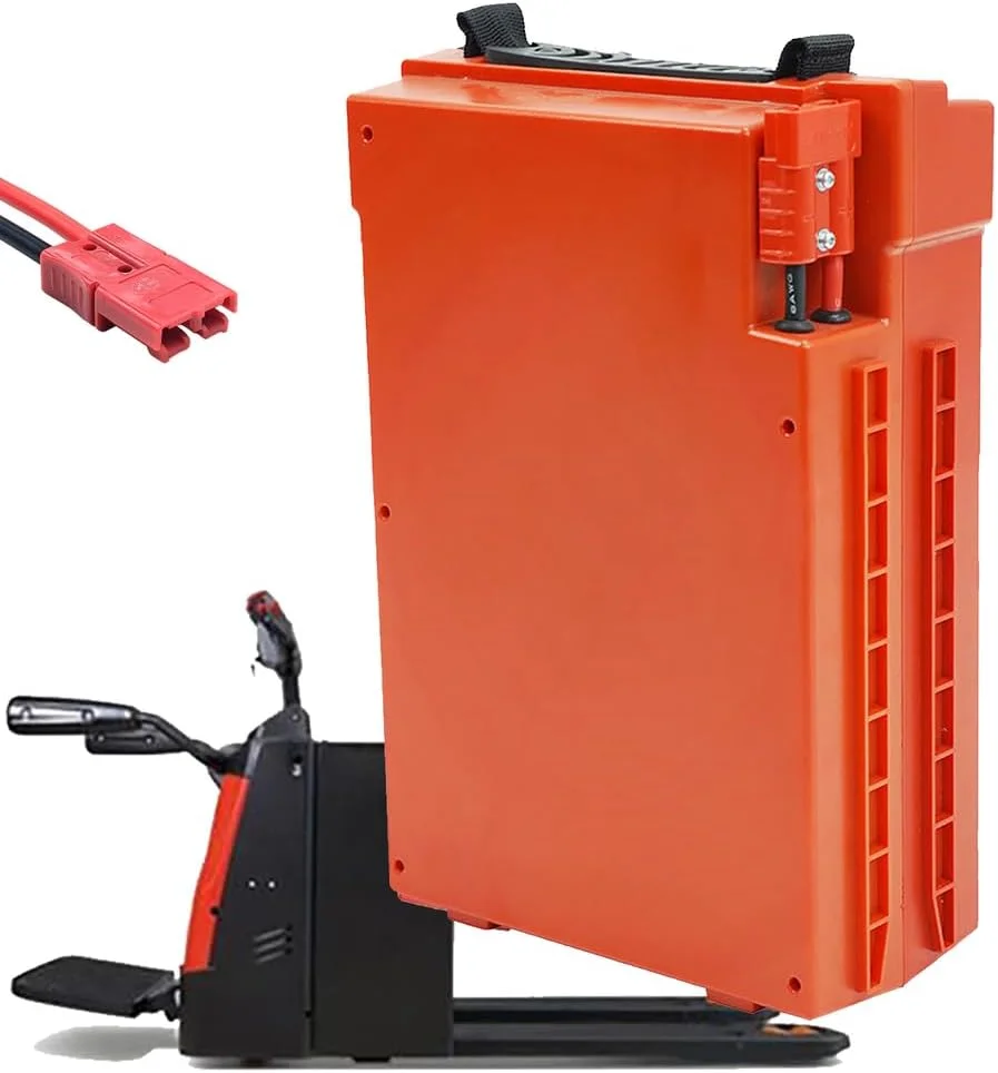 باتری لیتیومی 48 ولت 15 آمپر ساعت 20 آمپر ساعت مناسب لیفتراک برقی با کانکتور اندرسون و مناسب خودروهای حمل و نقل AGV با توان 700 تا 1000 وات