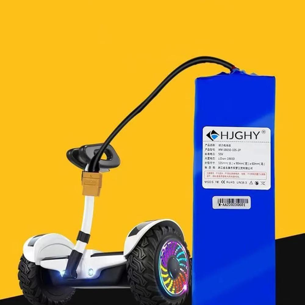 باتری لیتیوم یونی 36 ولت 4.4 آمپر ساعت برای اسکوتر برقی، باتری جایگزین 36 ولت 4400 میلی آمپر ساعت برای موتور خود بالانس 158.4 وات ساعت