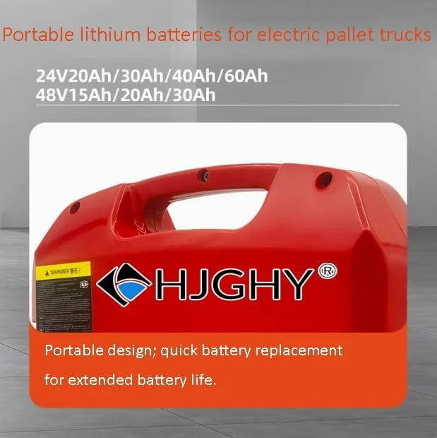 باتری لیتیوم یون 24 ولت 20 آمپر ساعت 30 آمپر ساعت 40 آمپر ساعت 60 آمپر ساعت لیفتراک برقی و باتری لیتیومی 48 ولت 20 آمپر ساعت 30 آمپر ساعت برای جک پالت برقی دستی، 24 ولت، 30 آمپر ساعت