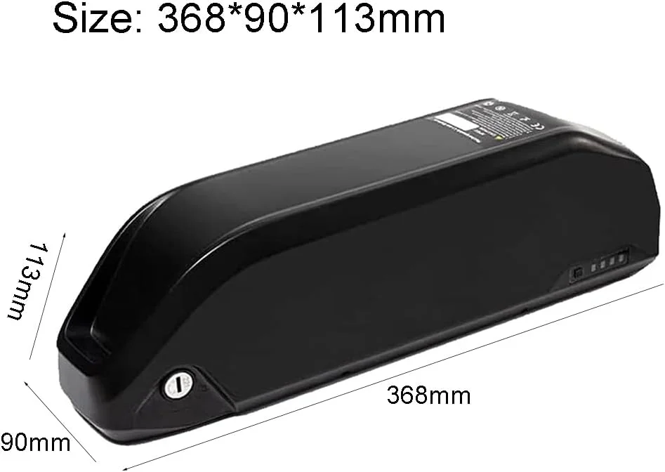 باتری لیتیوم یونی دوچرخه برقی 48 ولت 36 ولت 48 ولت 10.4 آمپر ساعت 13 آمپر ساعت 15 آمپر ساعت 18.2 آمپر ساعت 23.4 آمپر ساعت با شارژر و سیستم مدیریت باتری، اندرسون، 48 ولت 15 آمپر ساعت