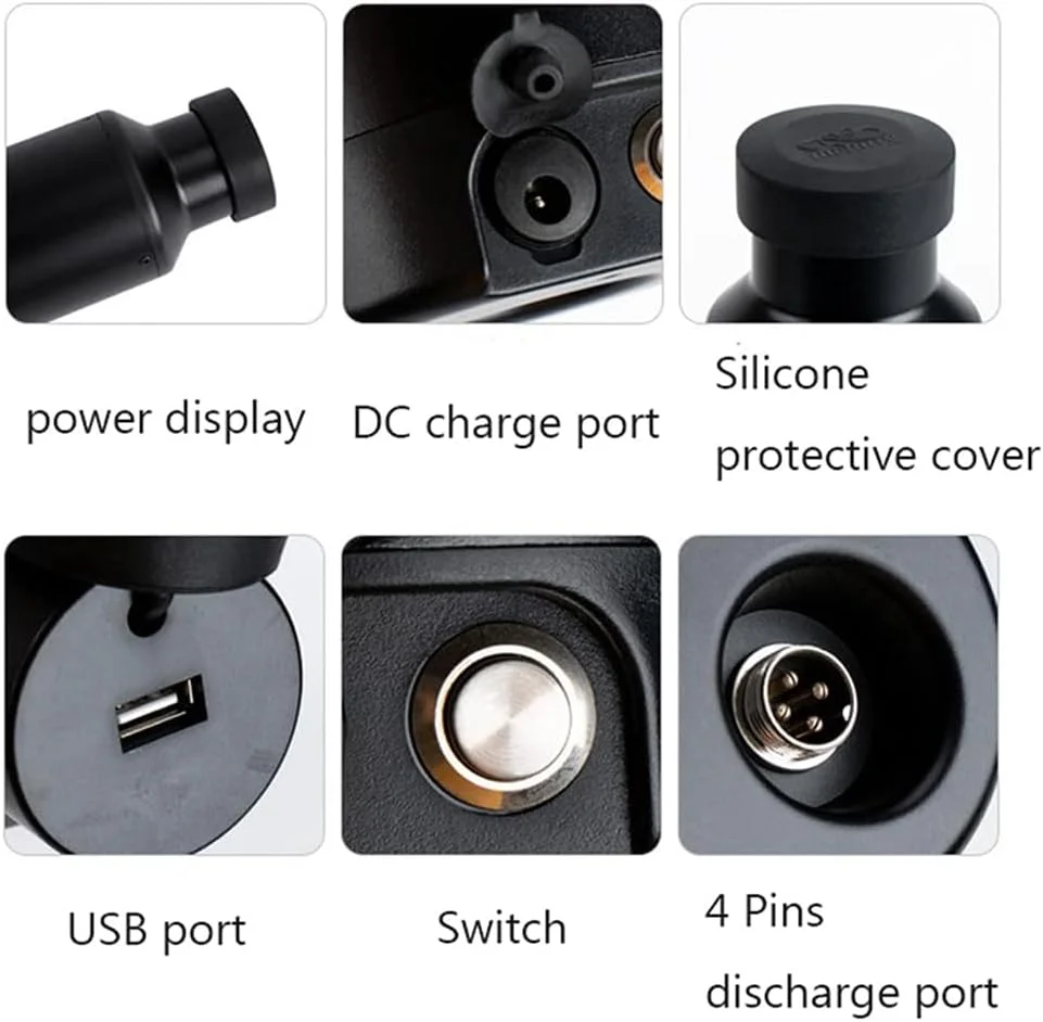 باتری لیتیومی 24 ولت 10 آمپر ساعت طرح کتری دوچرخه برقی، باتری نوع قمقمه 36 ولت 7.5 آمپر ساعت جایگزین باتری لوله پایین دوچرخه برقی برای موتور دوچرخه کوهستانی 0-400 وات، 36 ولت 7.5 آمپر ساعت
