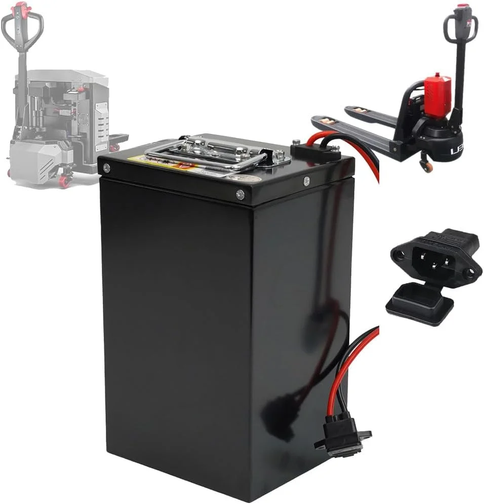 باطری لیتیوم آهن فسفات 48 ولت 30 آمپر ساعت برای کیت های تبدیل موتور 1500 وات و لیفتراک های برقی 48 ولت به همراه دستگیره